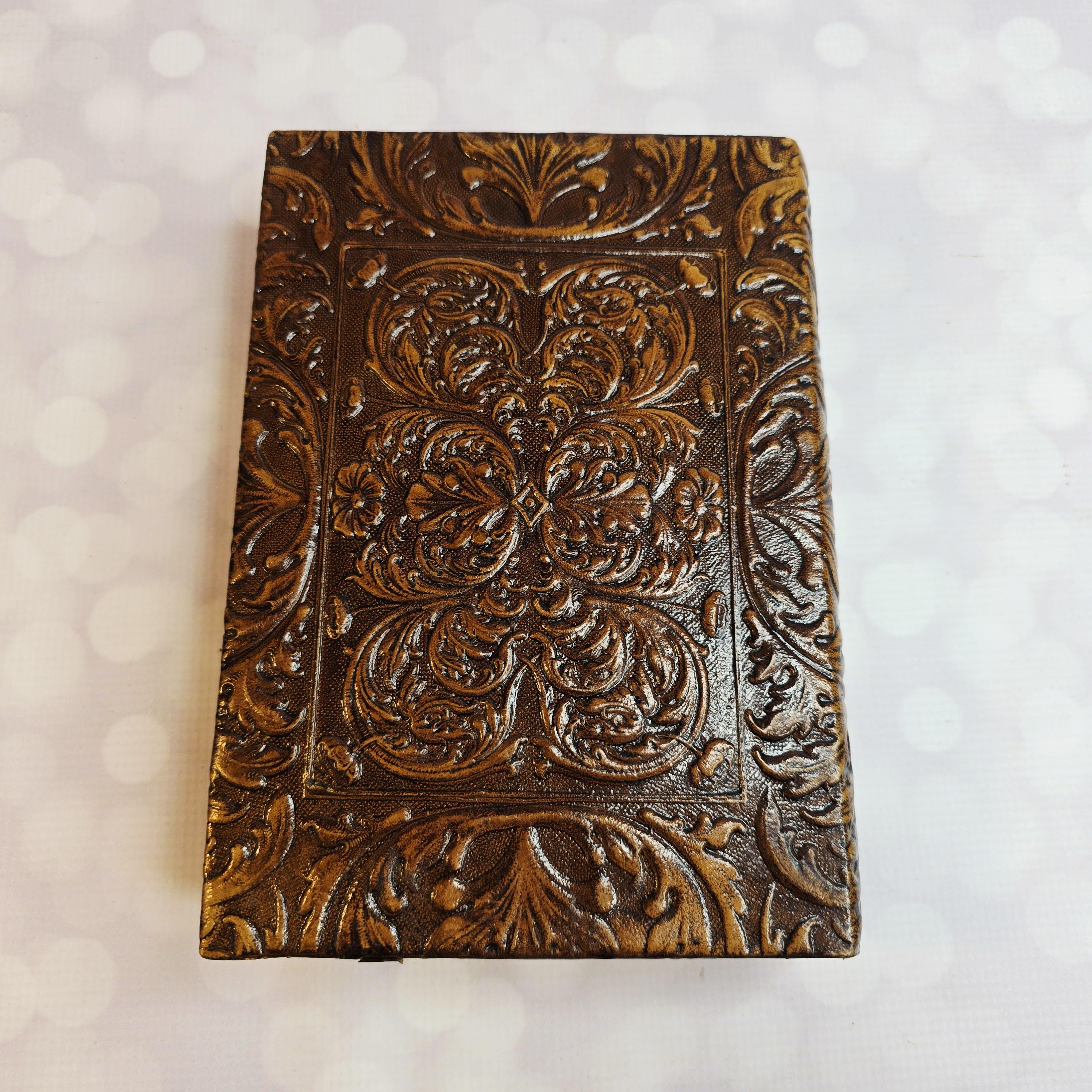 Vintage Don Quixote Faux Embossed Leather Cigar Box - Etsy