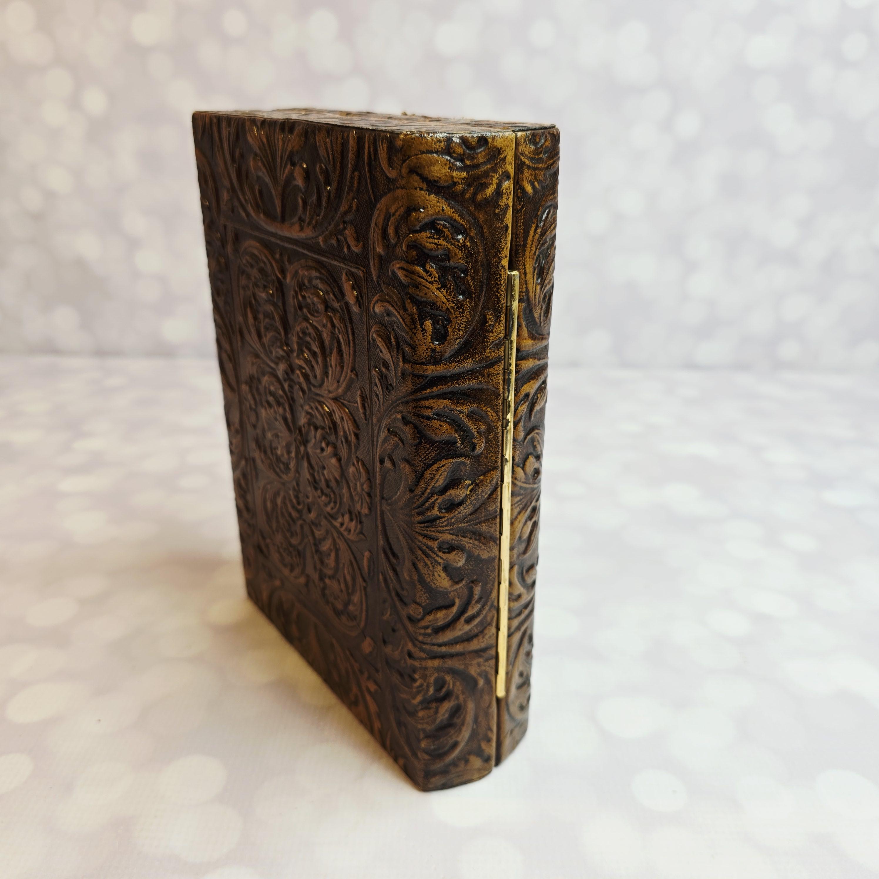 Vintage Don Quixote Faux Embossed Leather Cigar Box - Etsy