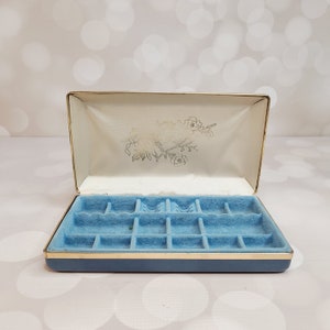 Vintage Mid Century Jewelry Travel Case
