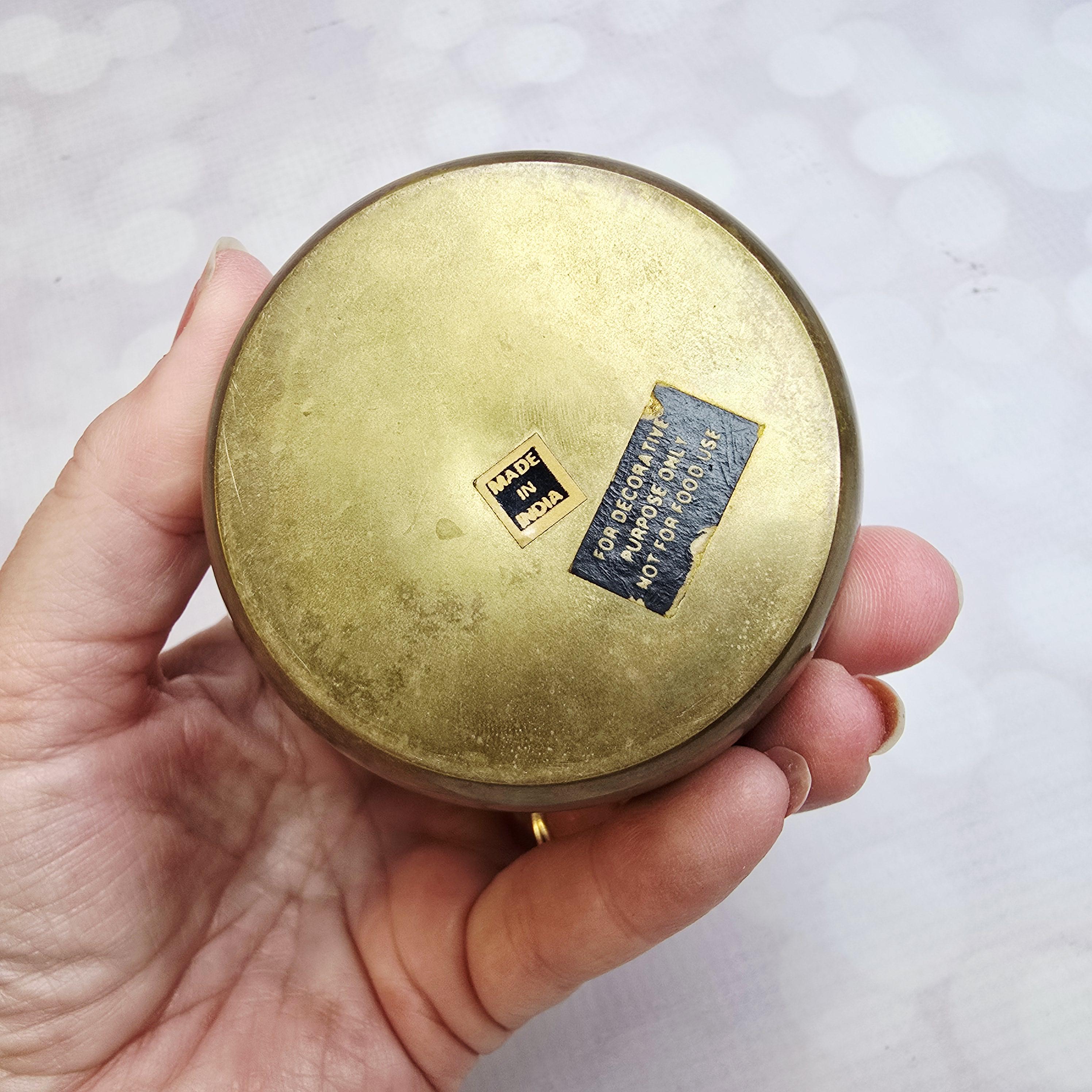 ヴィンテージ真鍮製小物入れ - Etsy 日本