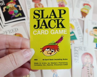 Vintage Slap Jack Card Game