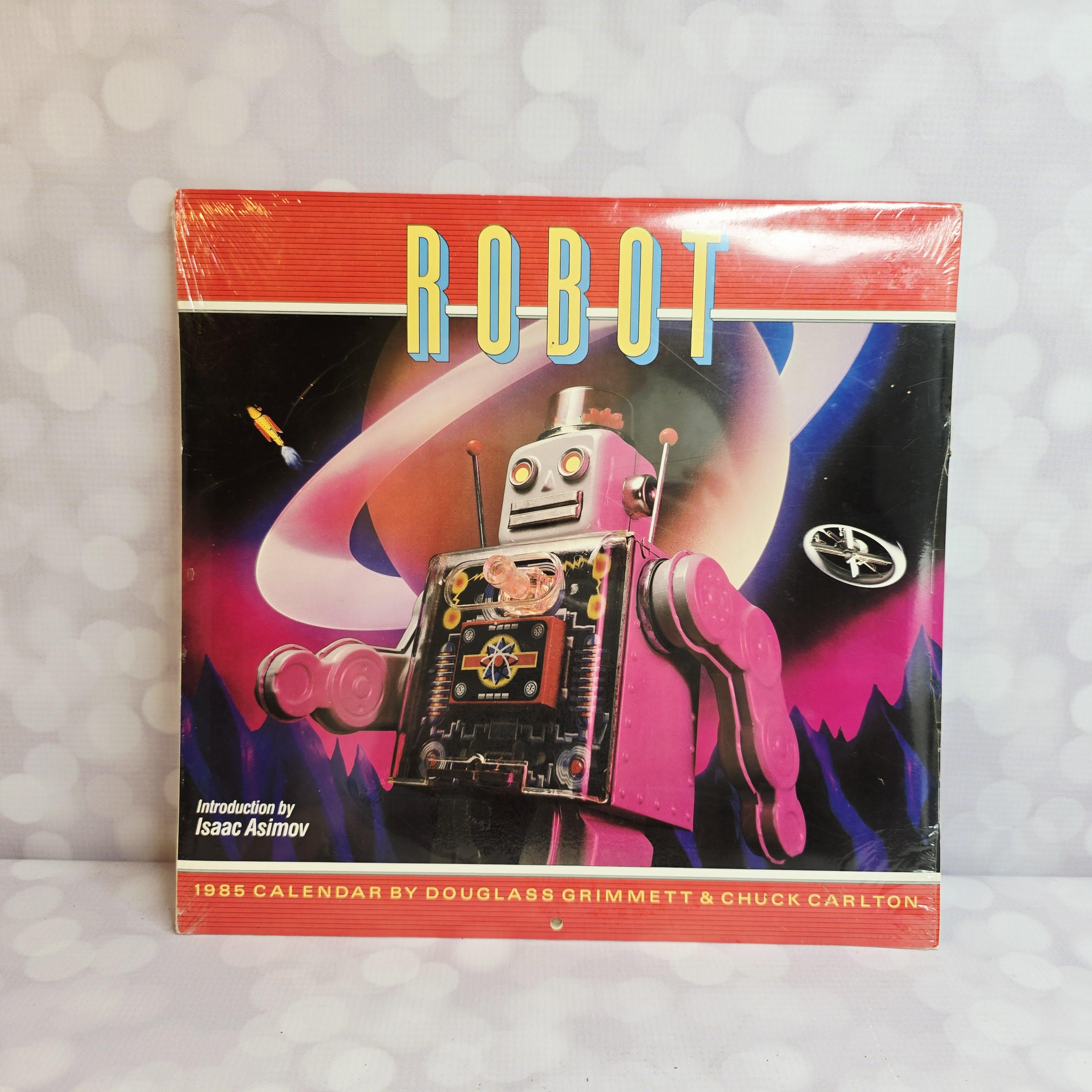 Vintage Robot Calendar, 1985 - Etsy