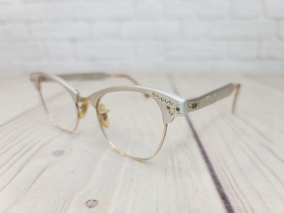 Vintage Eye Glasses, Horn Rimmed - image 2