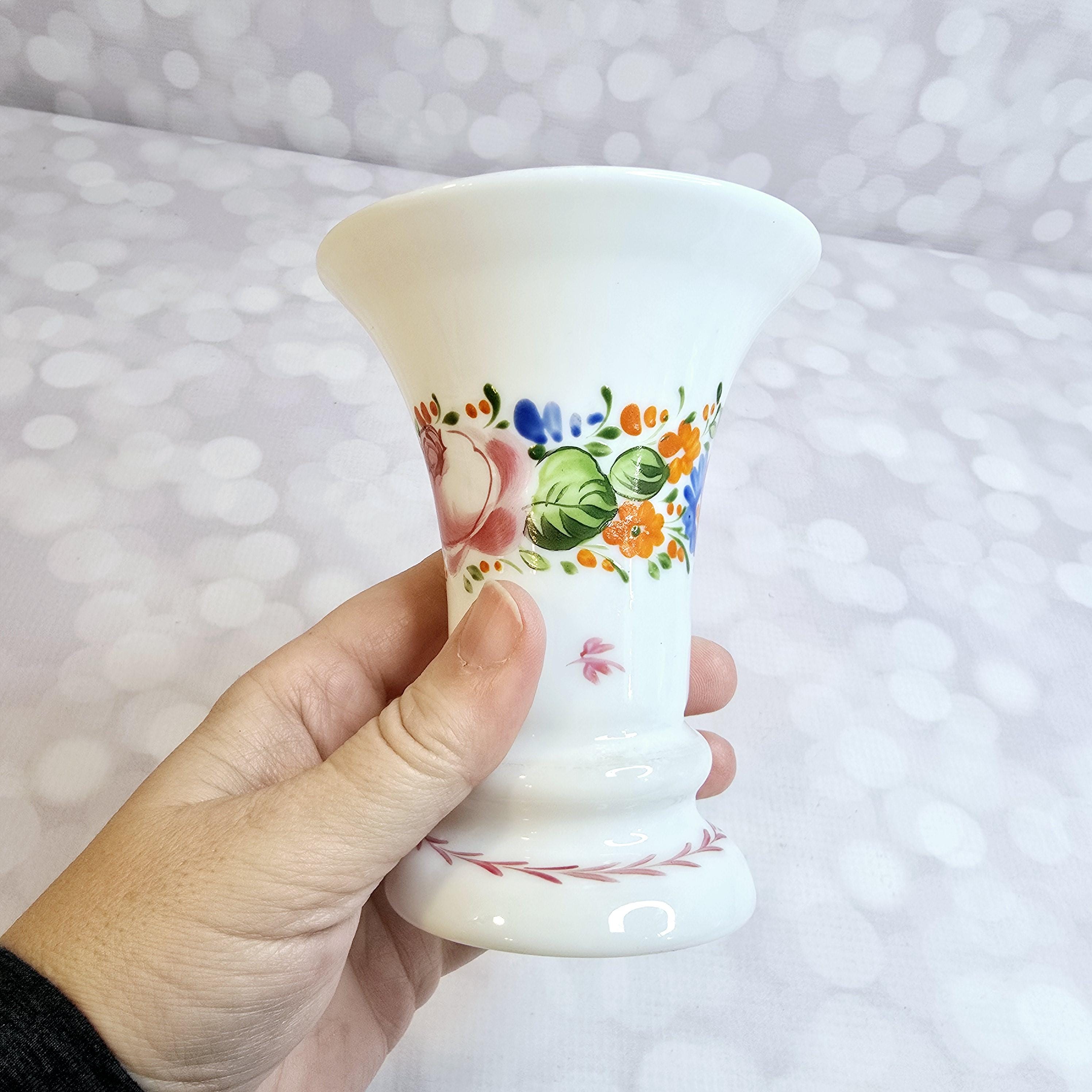 ヴィンテージの手描き花瓶 - Etsy 日本