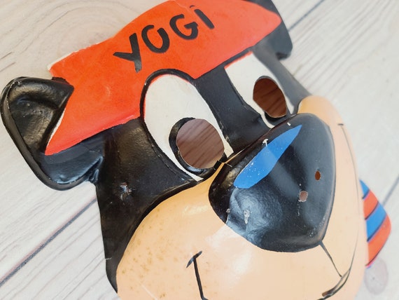 Vintage Yogi Halloween Mask - image 4