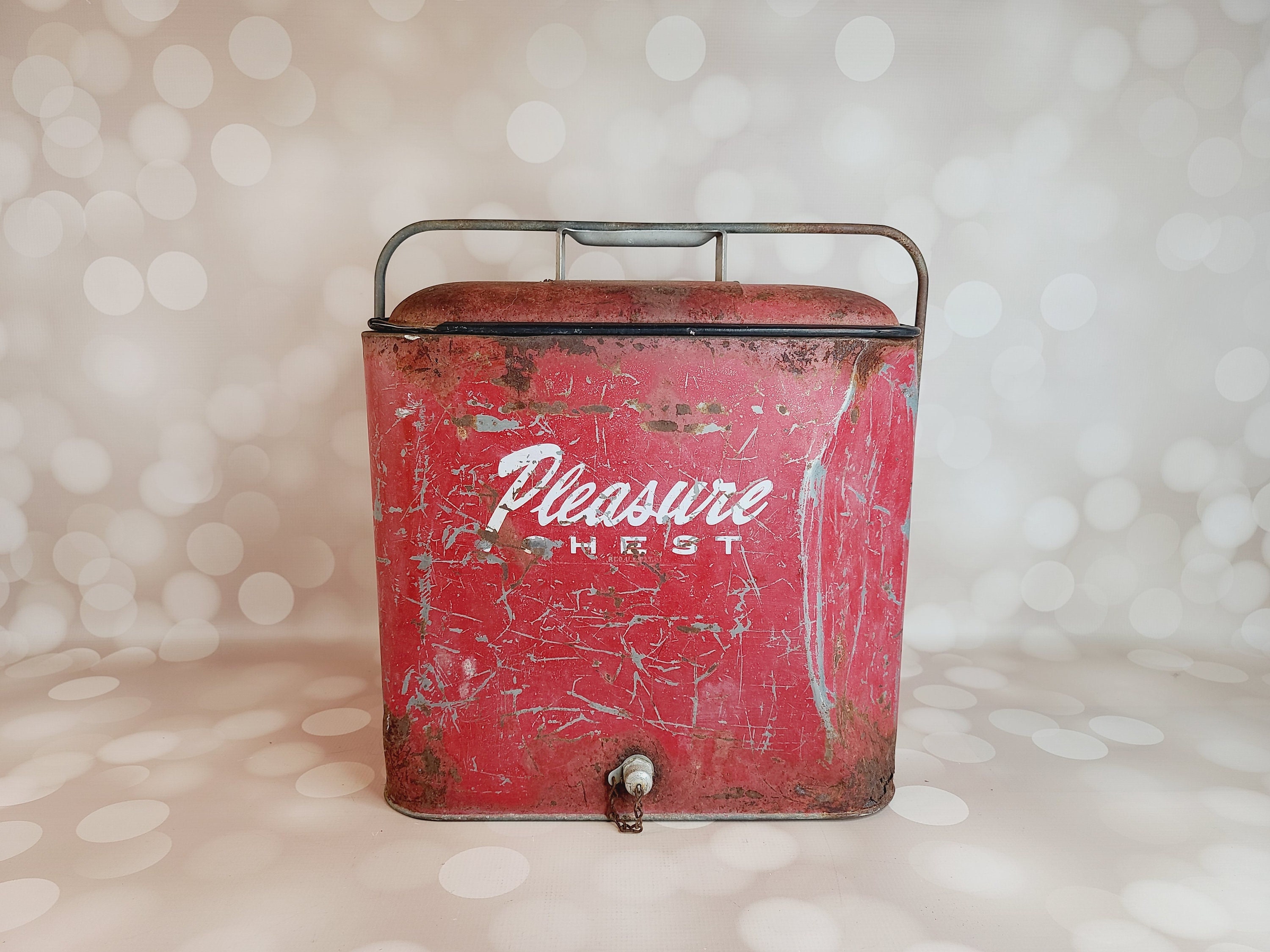 Vintage Pleasure Chest Cooler - Etsy