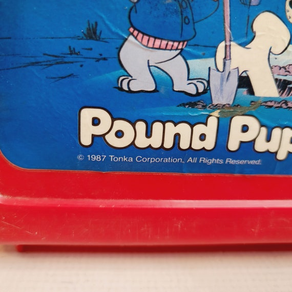 Vintage Pound Puppies Plastic Lunch Box View 5