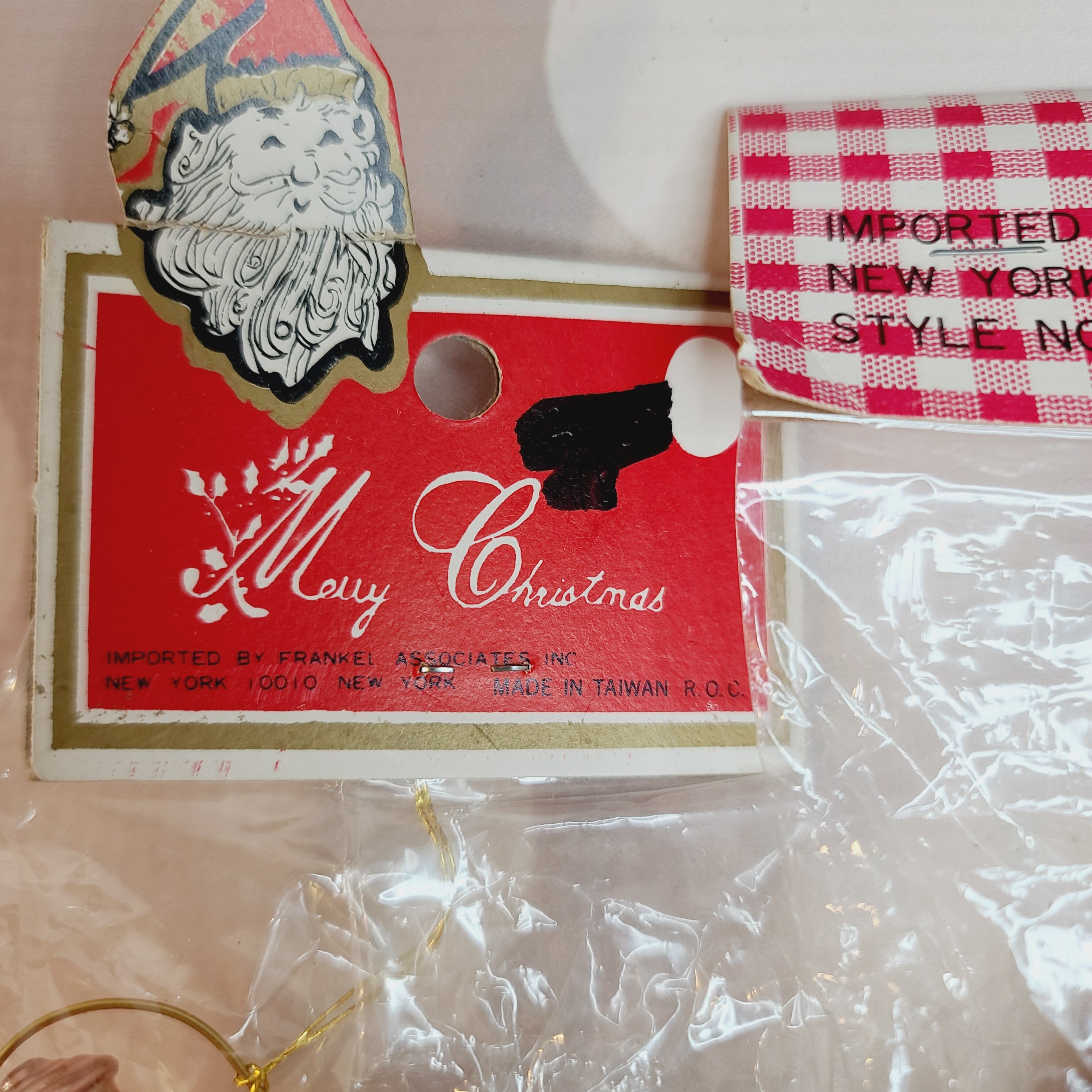 ヴィンテージ風ミニクリスマスオーナメント8個セット - Etsy 日本