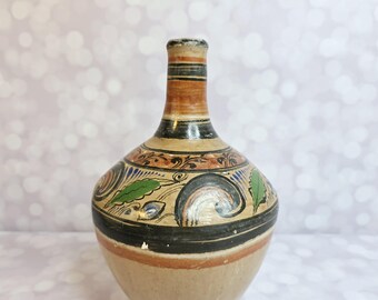 ヴィンテージ メキシコ陶器花瓶 - Etsy 日本