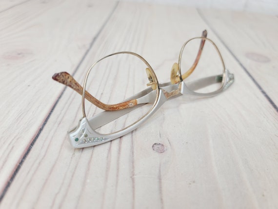 Vintage Eye Glasses, Horn Rimmed - image 8