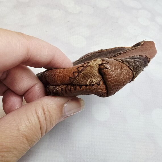 Vintage Patchwork Leather Change Purse - image 6