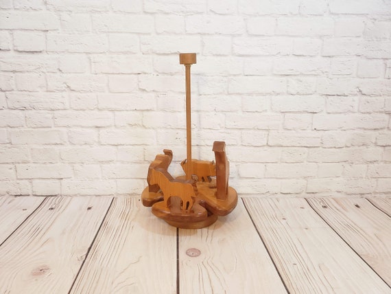 wooden perpetual motion toys