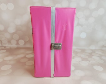 Barbie VTG mallette/dressing the World of Barbie vinyle blanc Mattel