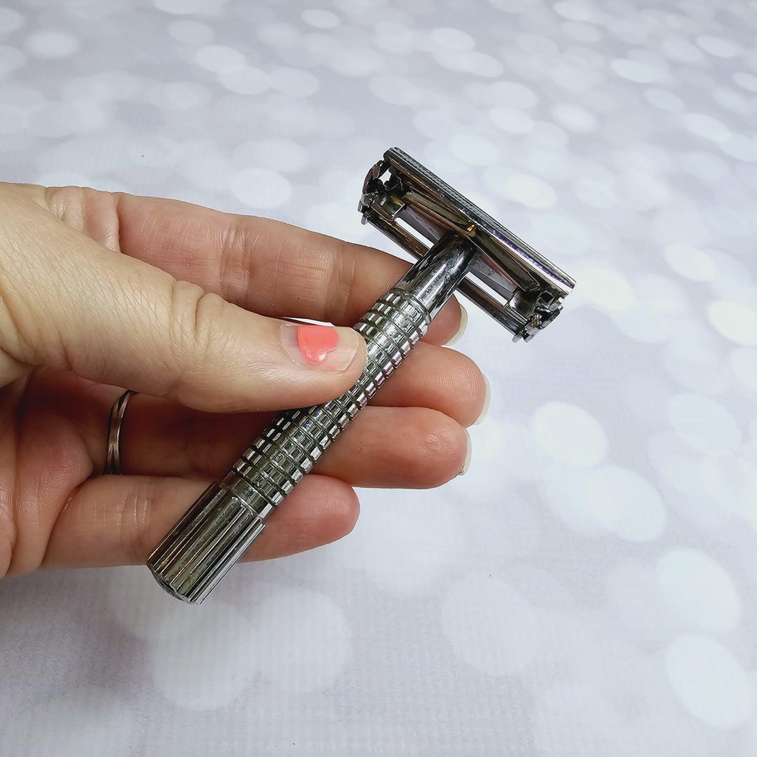 Vintage Micro Touch Safety Razor - Etsy