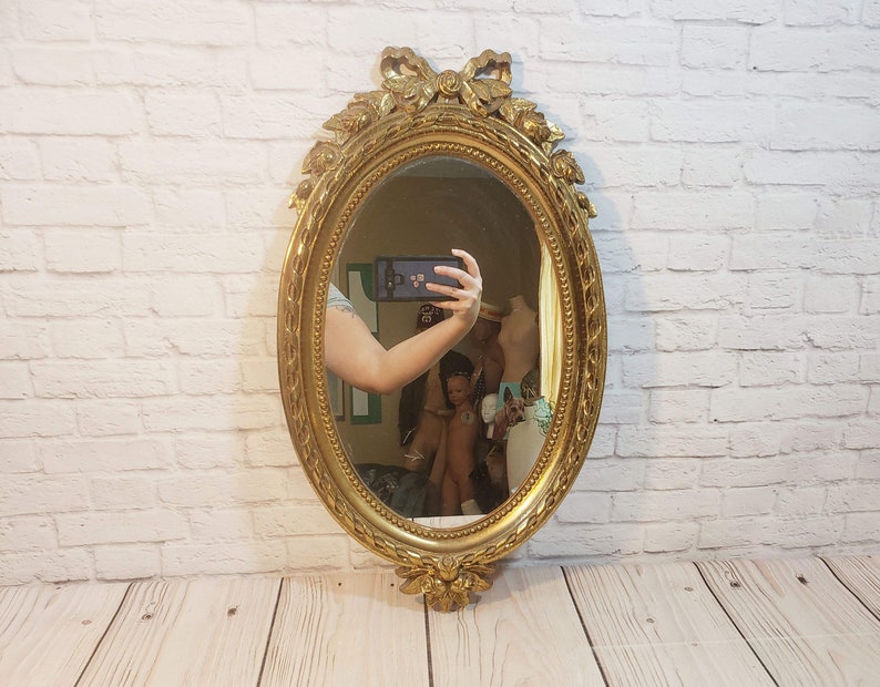 Vintage Gold Wall Mirror Vintage Gold Wall Mirror
