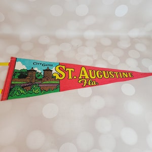 Vintage St Augustine Pennant