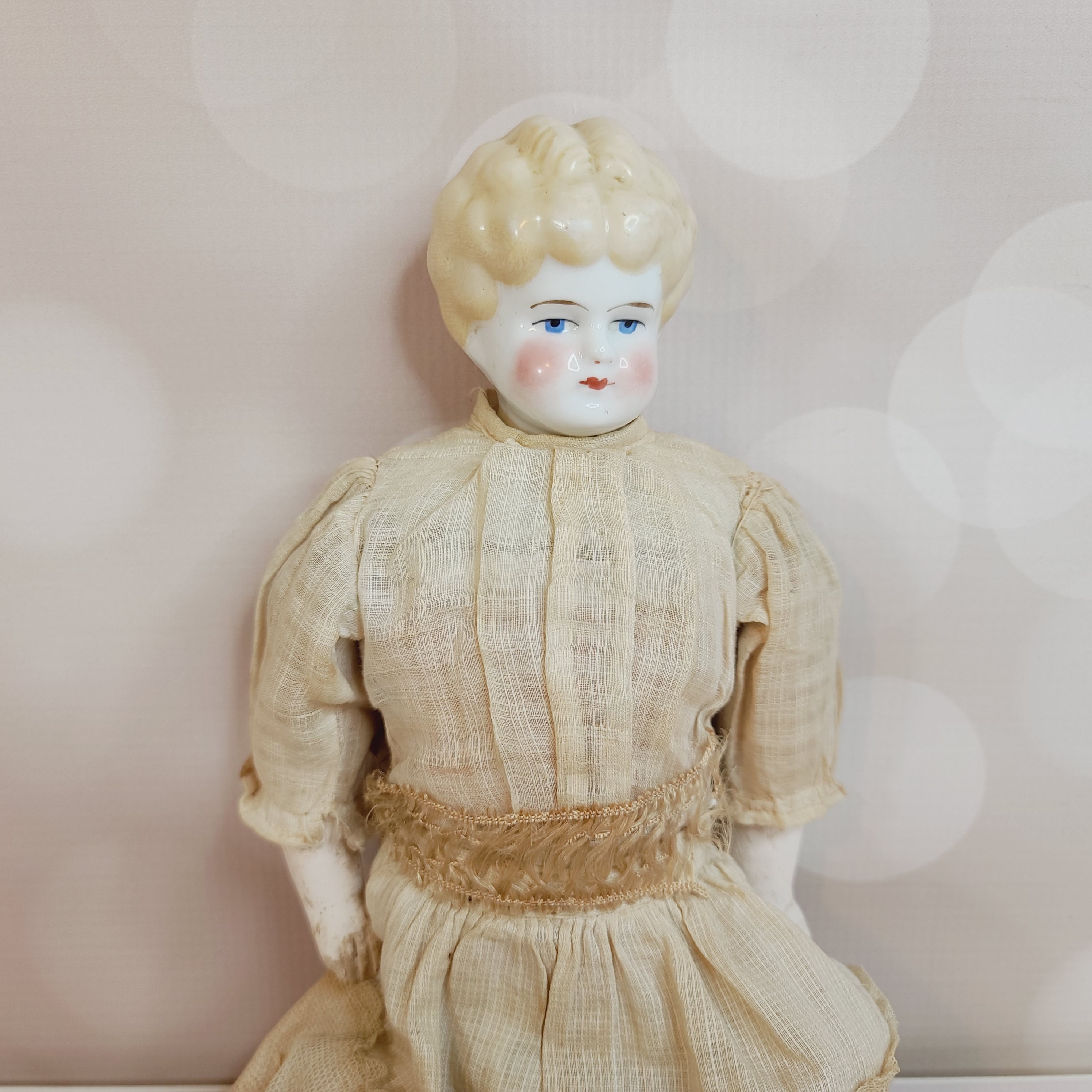 Antique German Low Brow Doll - Etsy