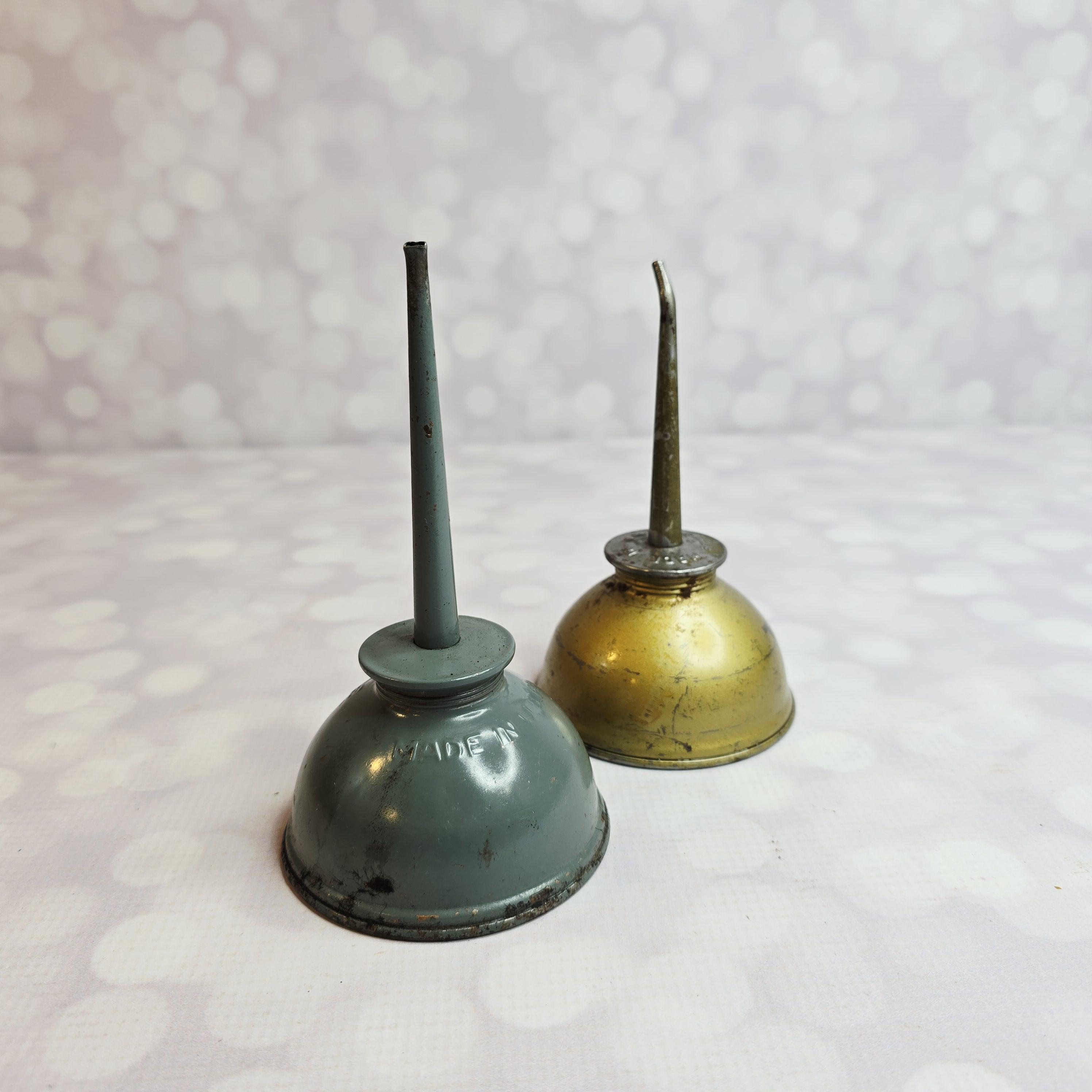 Vintage Eagle Thumb Pump Oilers, Set of 2