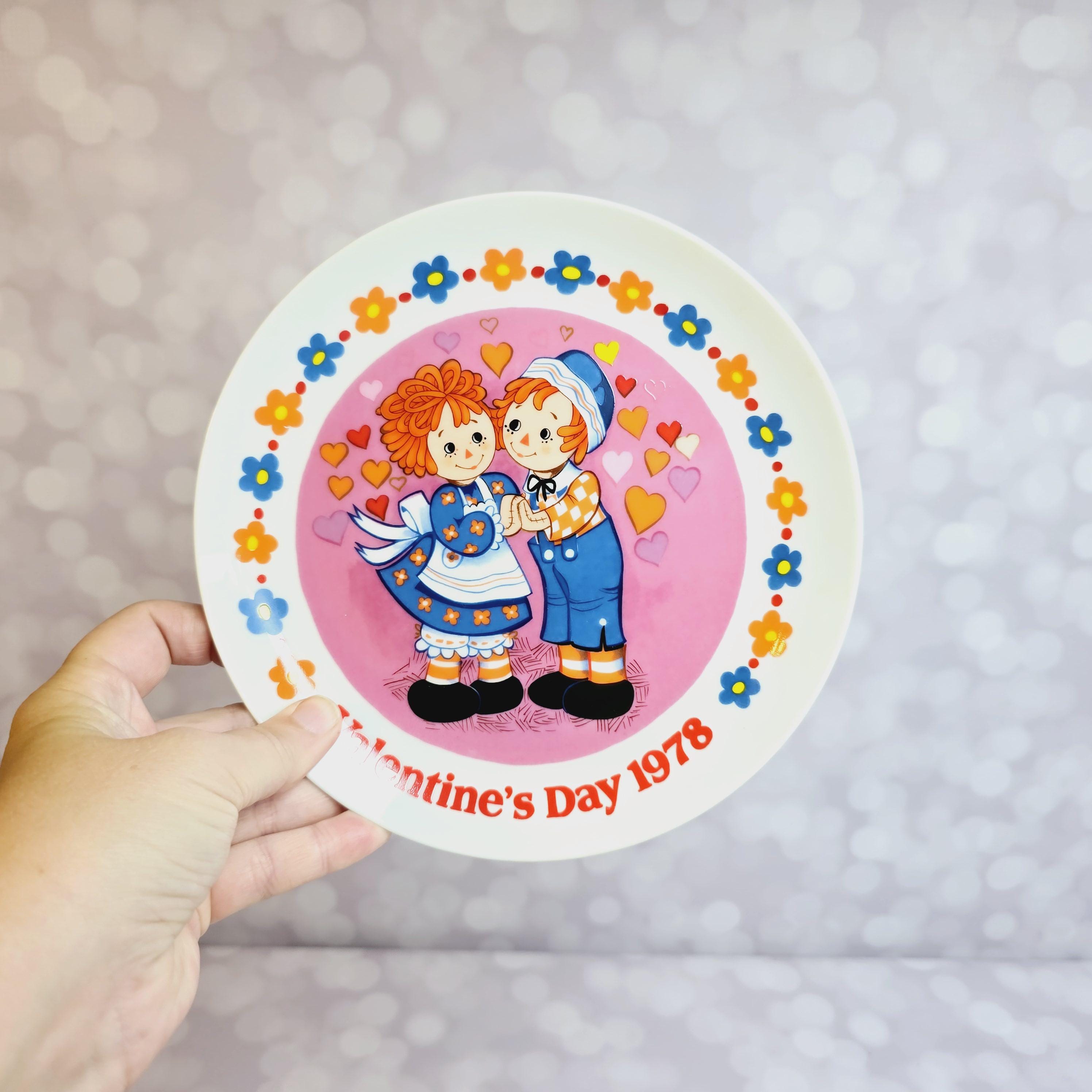 ラガディアン　クリスマスプレート1978年 ☆1978 ラガディ・アン クリスマスプレート”チェッキングリスト