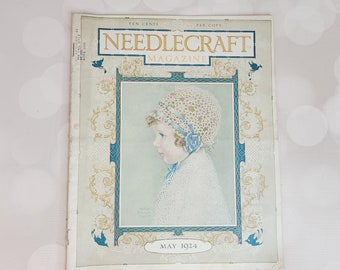 Antique Needlecraft Magazine, May 1924