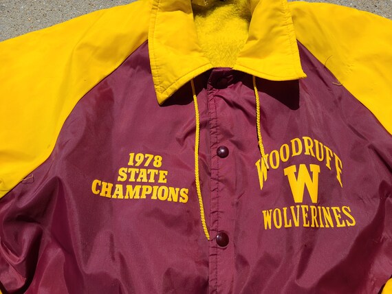 Vintage Champion Baseball Jacket, Woodruff - image 7