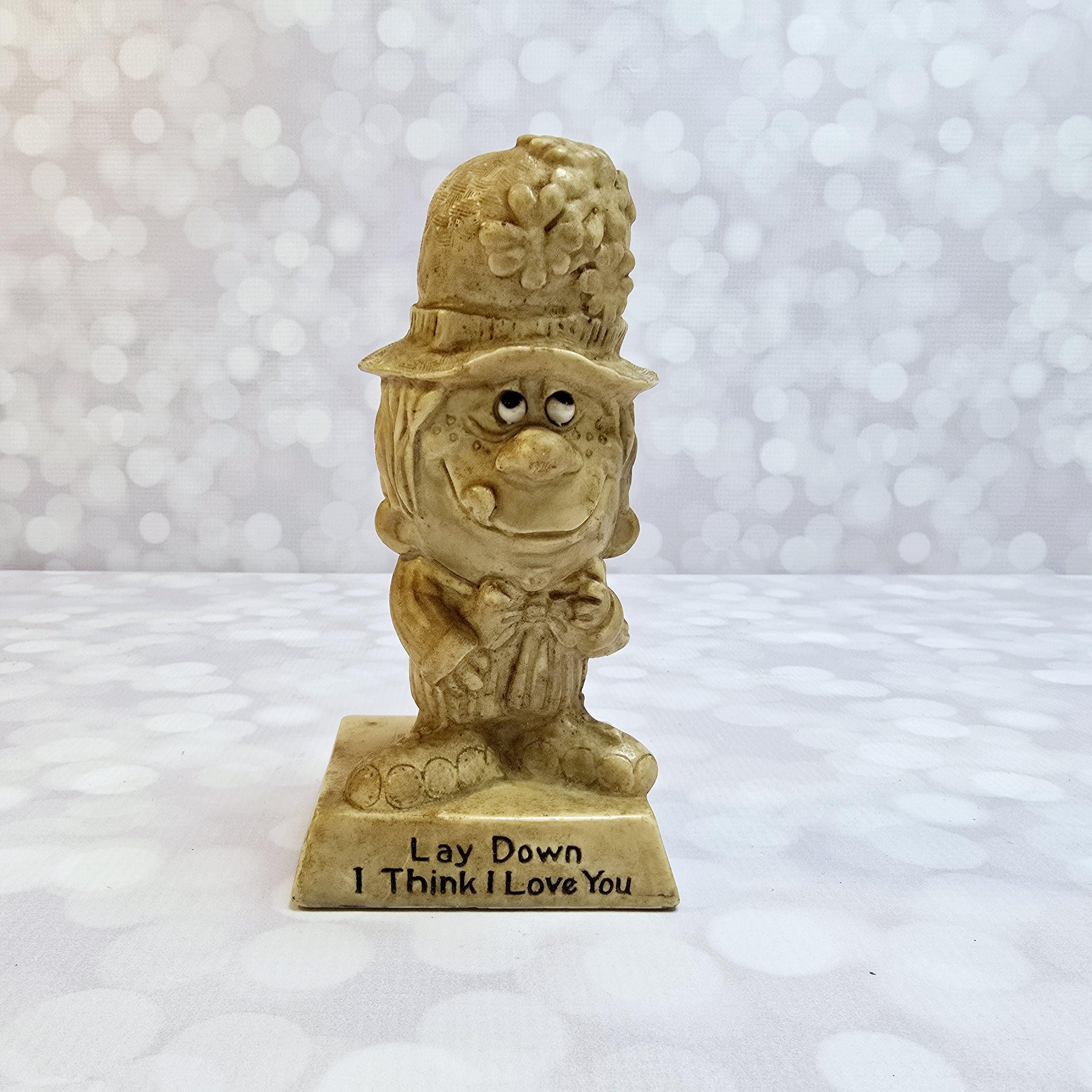 置物 love is strength Vintage Funny Sex Love Statue - Etsy