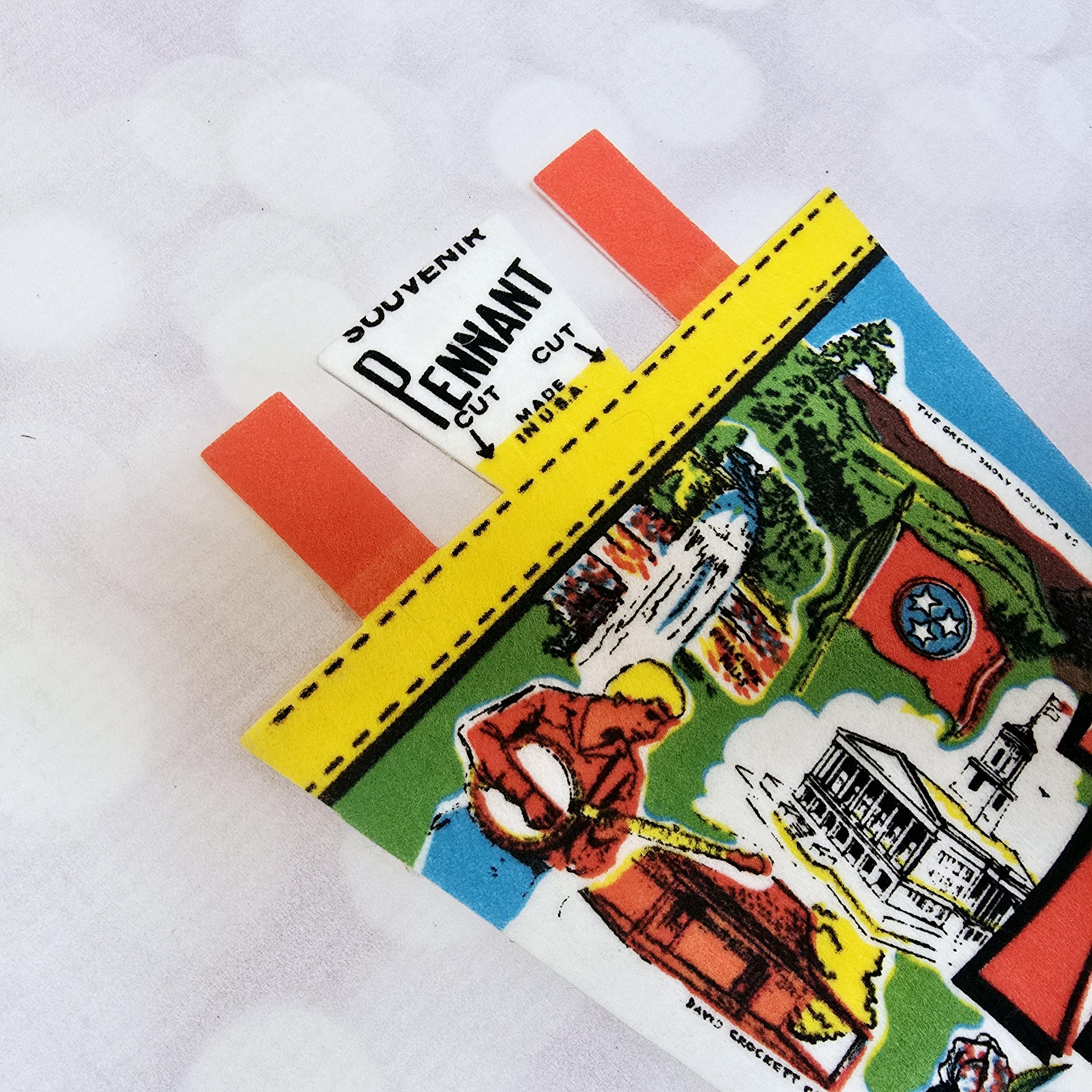 ヴィンテージ テネシー 記念品ペナント - Etsy 日本