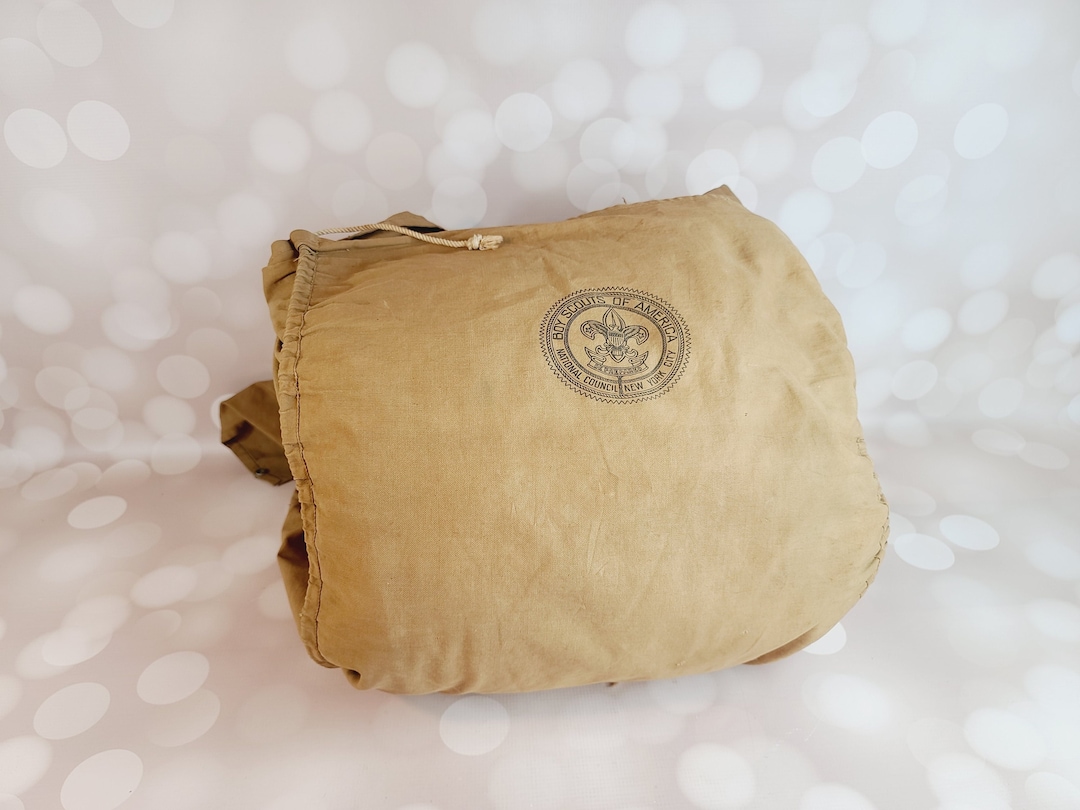 Vintage Boy Scouts Sleeping Bag Etsy