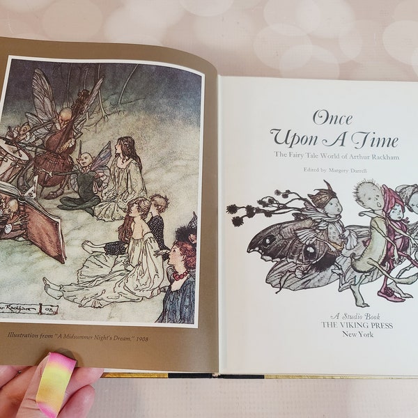 Vintage Once Upon a Time, The Fairytale World of Arthur Rackham, 1972