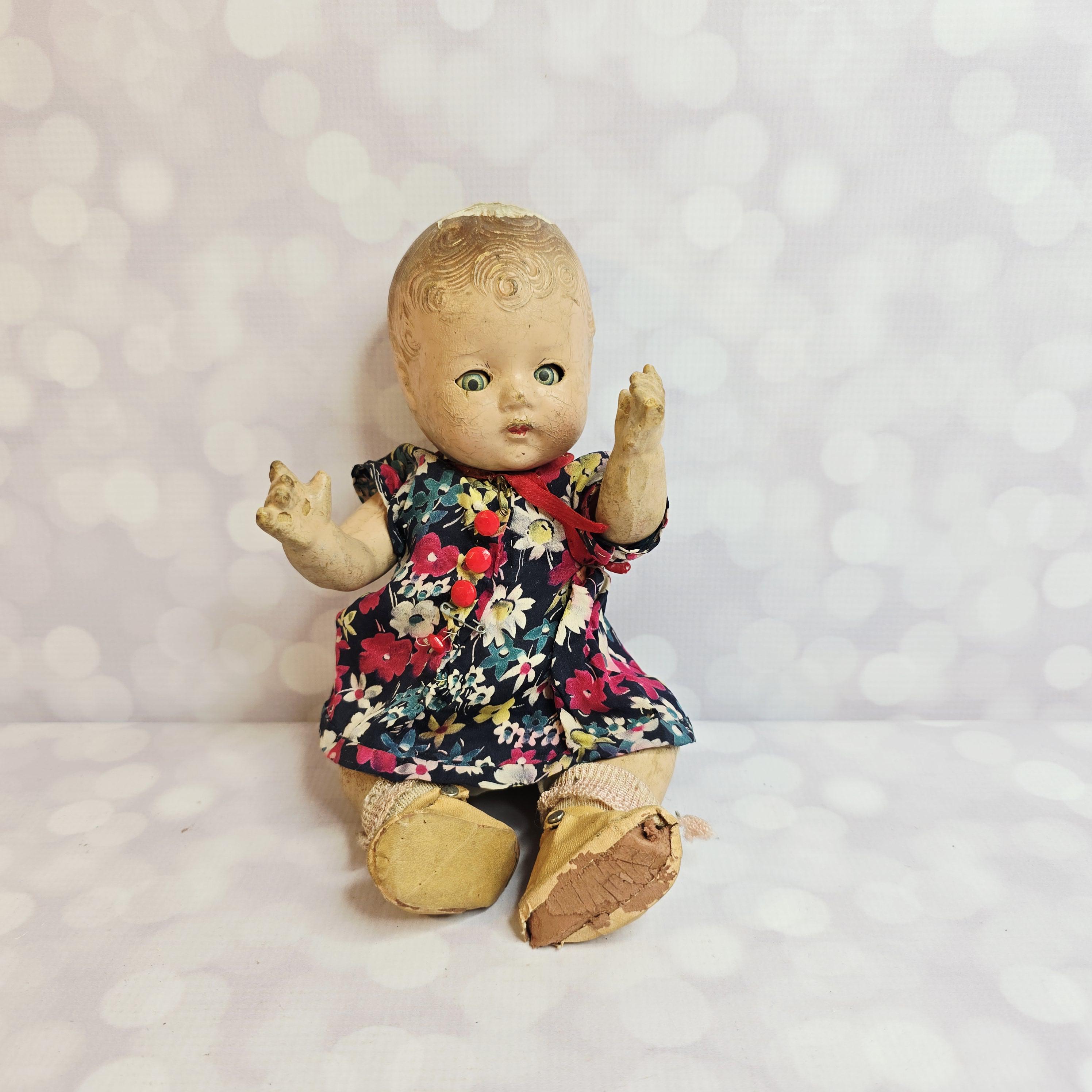 ヴィンテージコンポジションドール - Etsy 日本