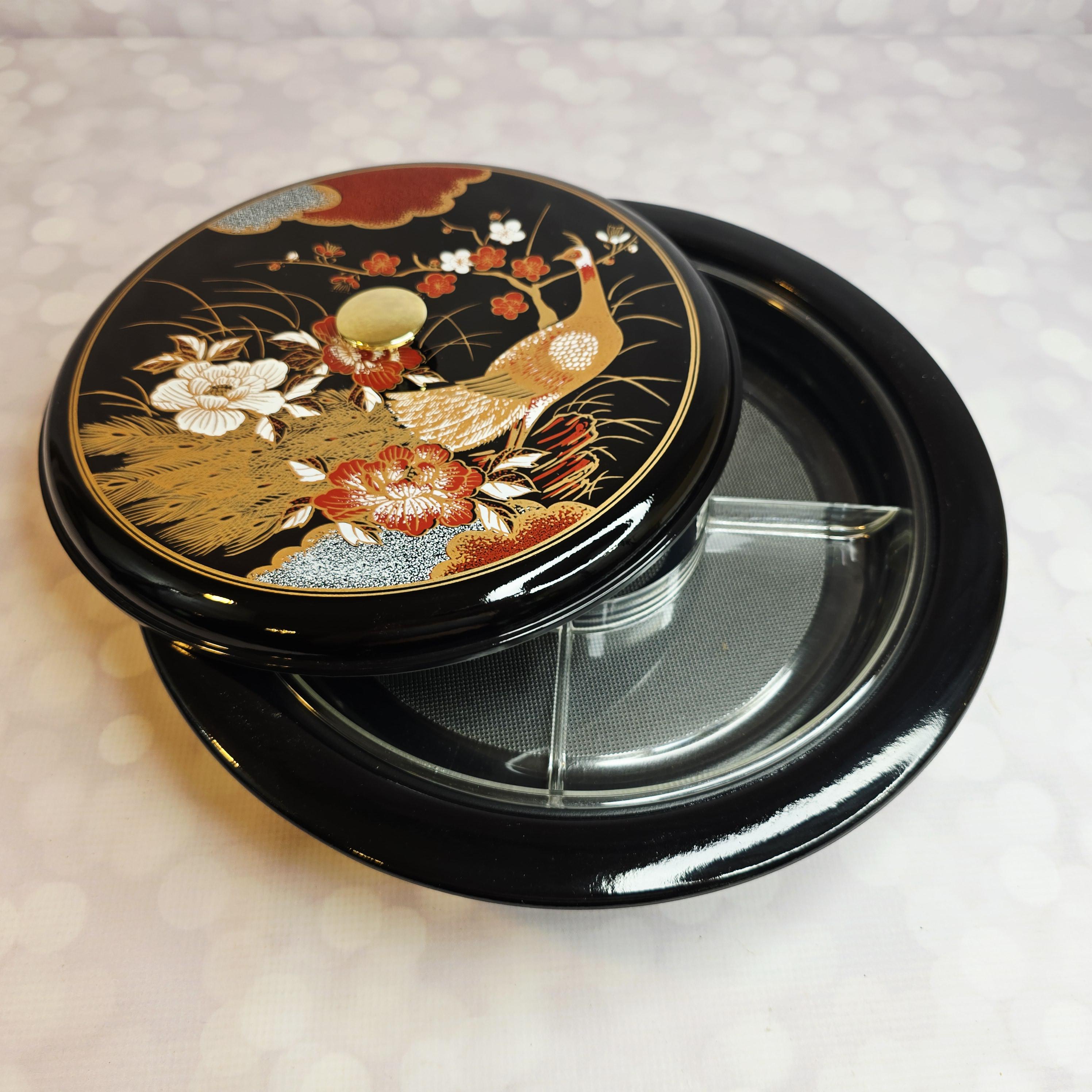 応量器 漆器 日本製　Japanese lacquerware Japan Japanese Lacquerware Shochikubai Soup Bowl - NikanKitchen