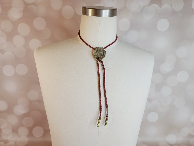 Vintage Arrowhead Bolo Tie image 3