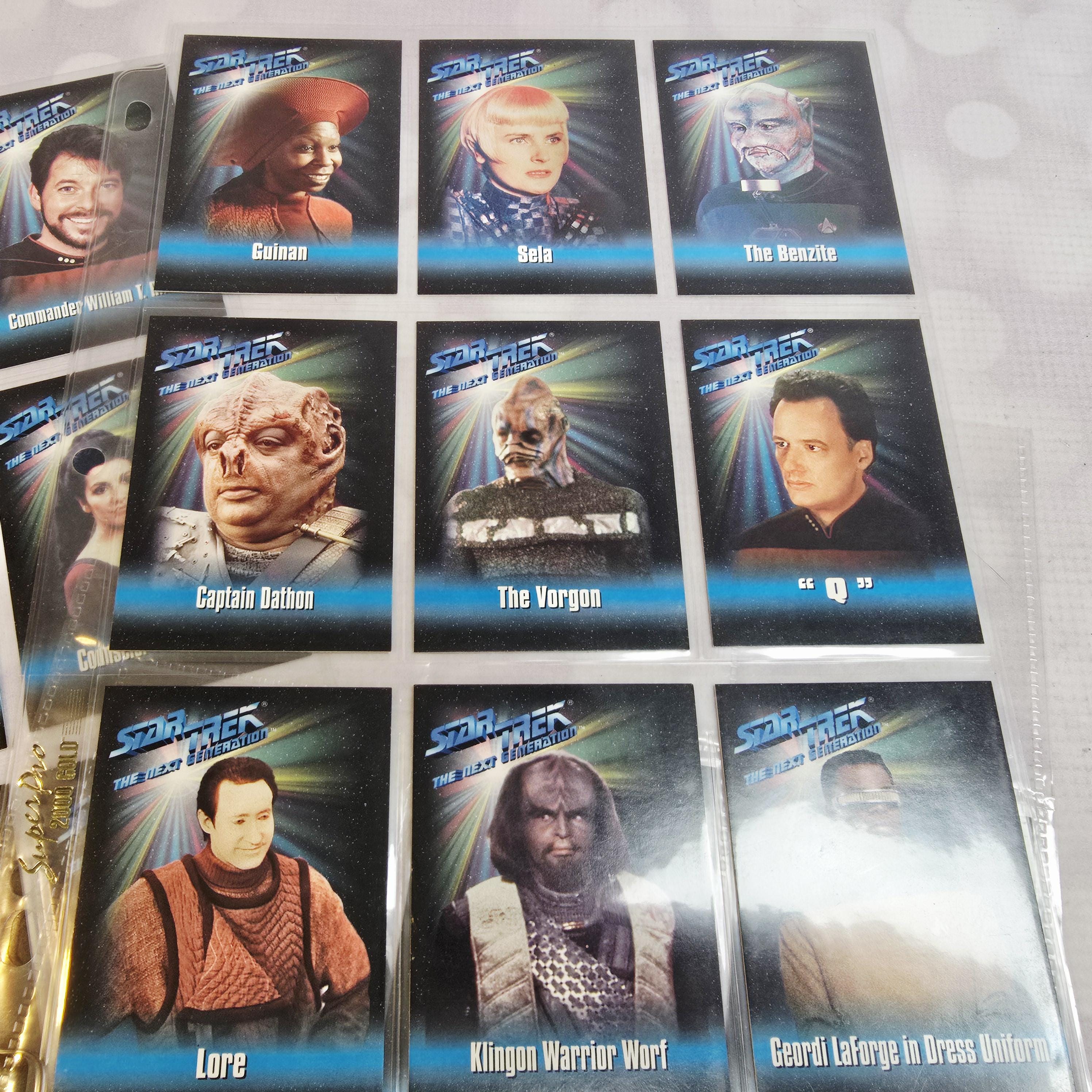 STAR TREK スタートレック トレーディングカード 大量まとめ売り ビンテージ スタートレック 新世代 トレーディングカードセット - Etsy