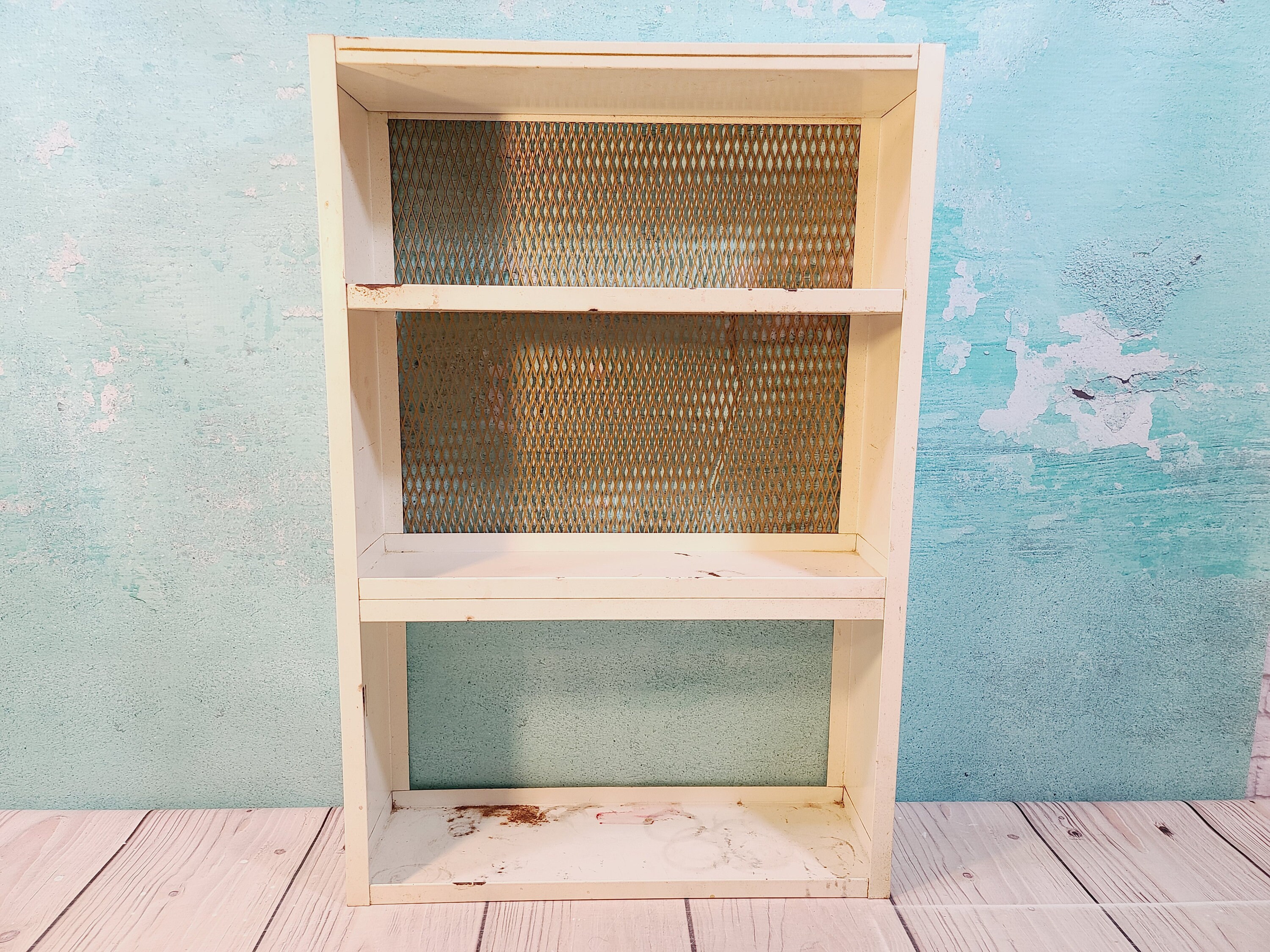 Vintage Metal Shelf Etsy