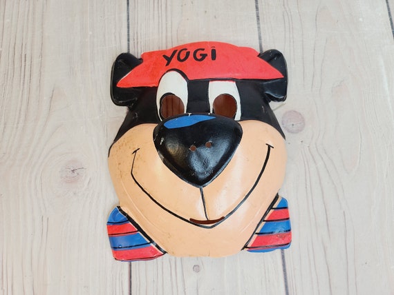 Vintage Yogi Halloween Mask - image 1