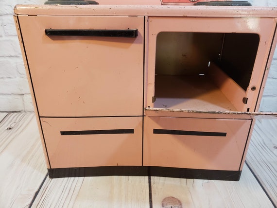 vintage metal play kitchen
