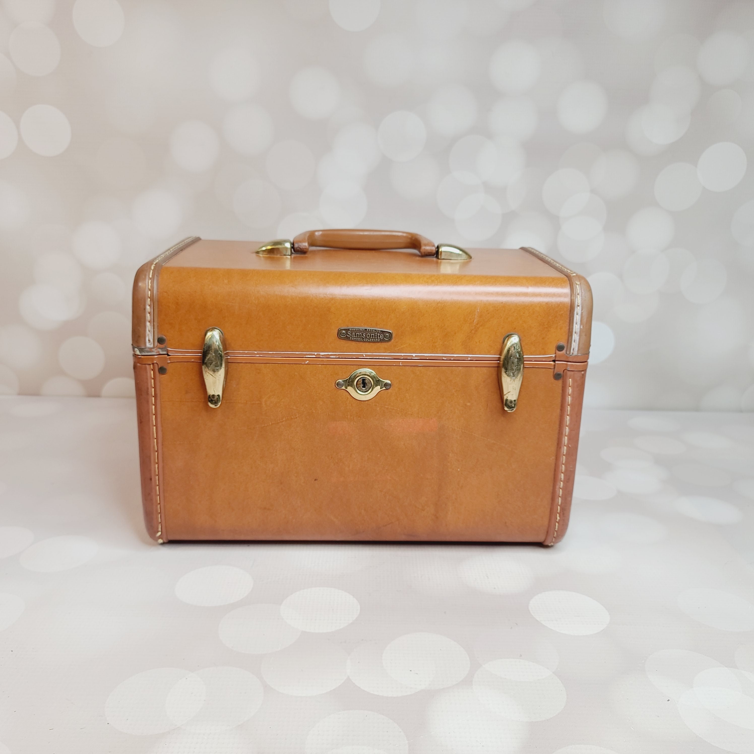 Caja de tren Shwayder Samsonite vintage España