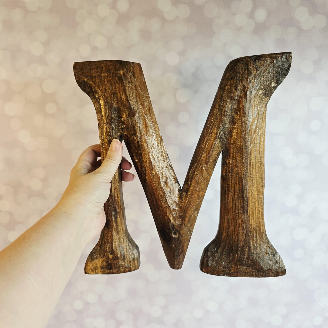 Wooden Letter M main image 0