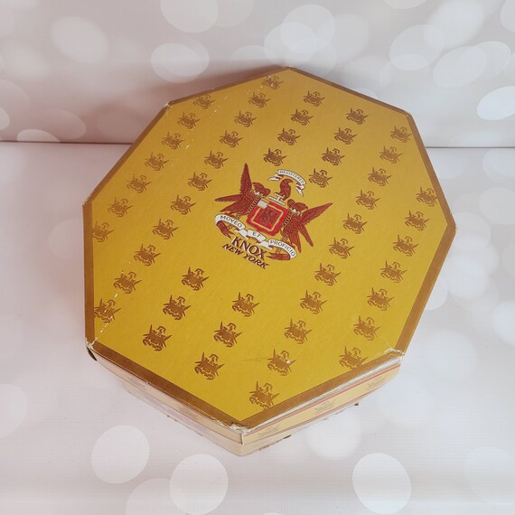 Vintage Knox Hat Box, Octagon - image 2