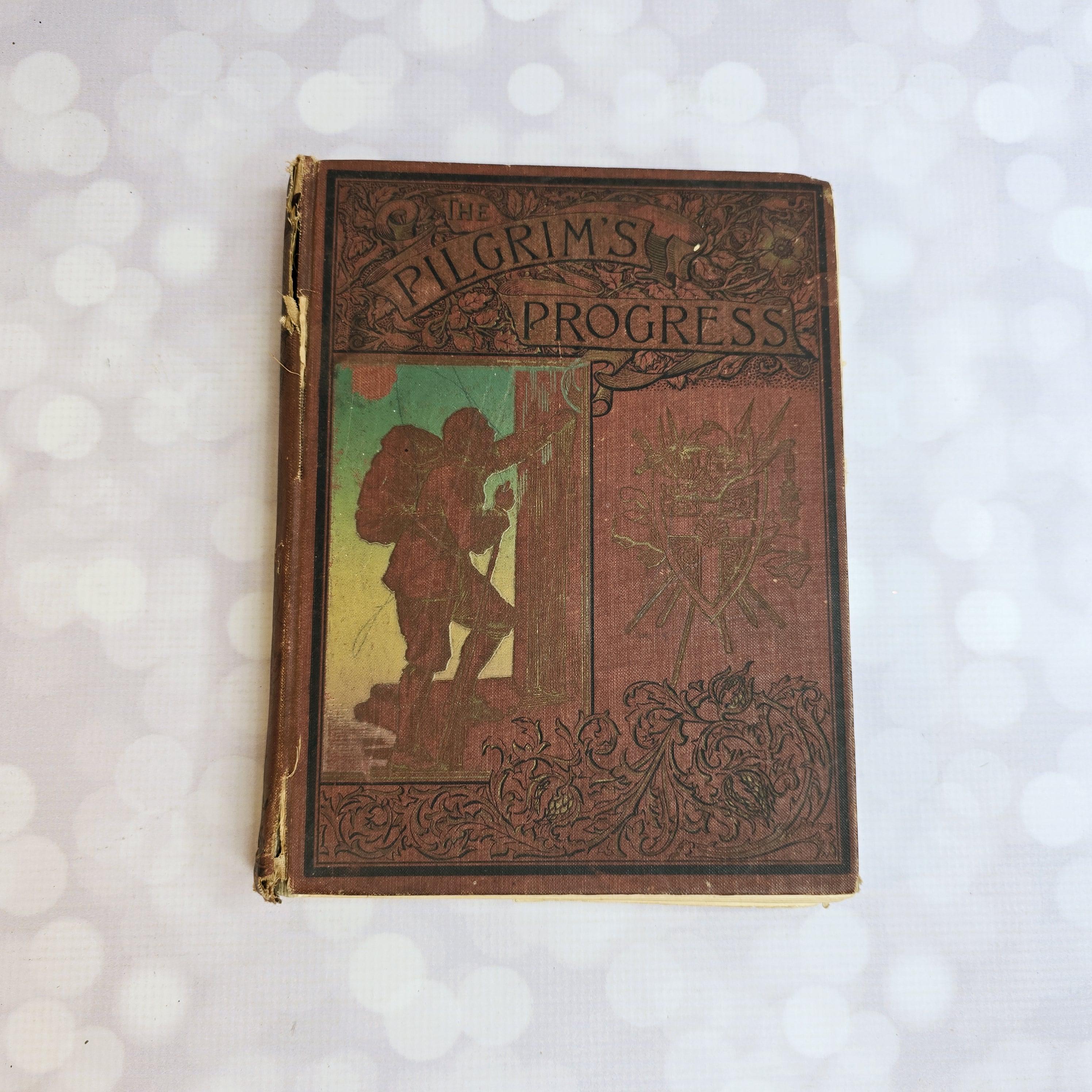 Antique Pilgrim's Progress Book - Etsy