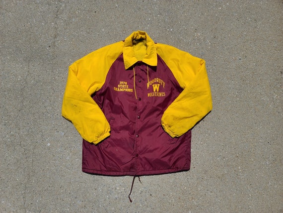 Vintage Champion Baseball Jacket, Woodruff - image 1