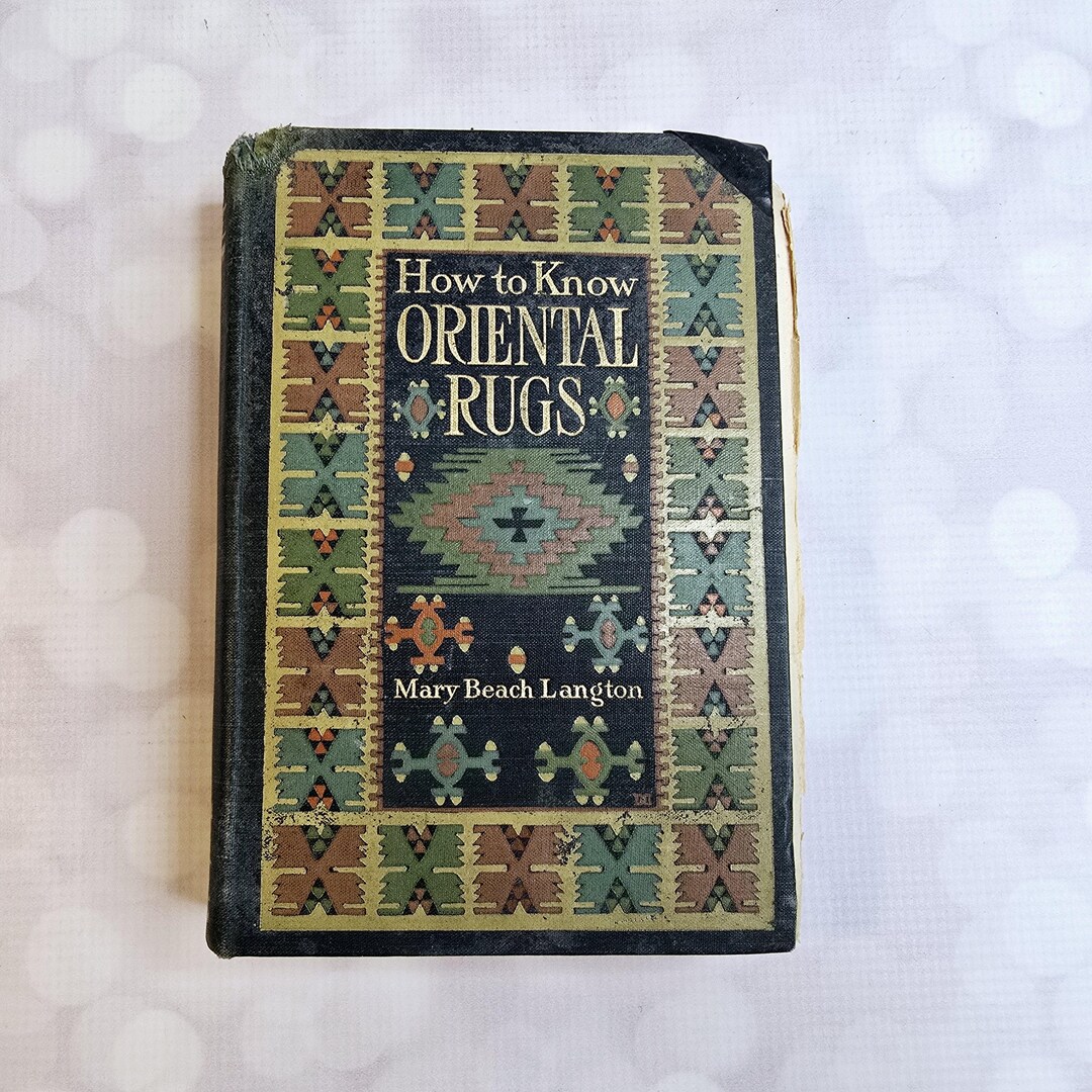 アンティークの東洋絨毯を知る方法の本、1908年 - Etsy 日本