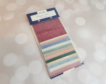 Vintage Fabric Swatch Book, Sample