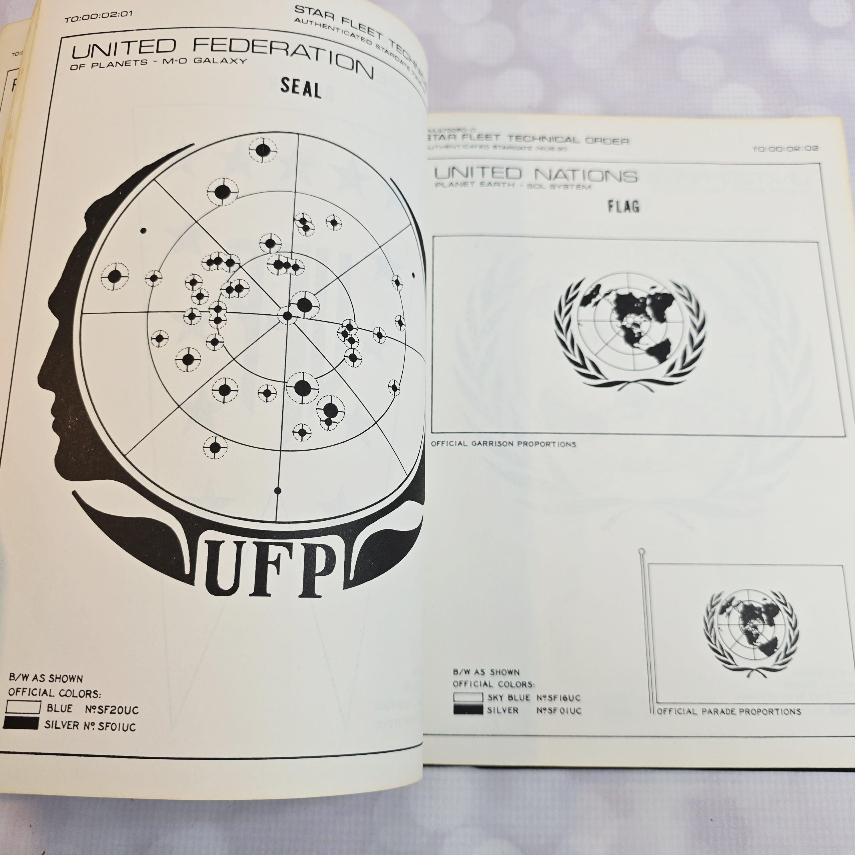 Vintage Star Trek Star Fleet Technical Manual, 1975 - Etsy