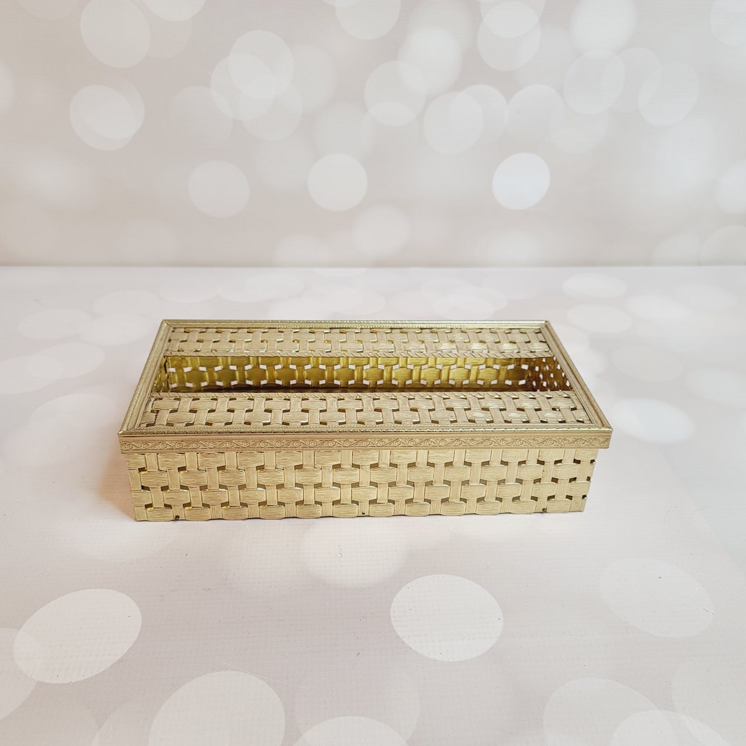 Vintage Tissue Box Holder Etsy
