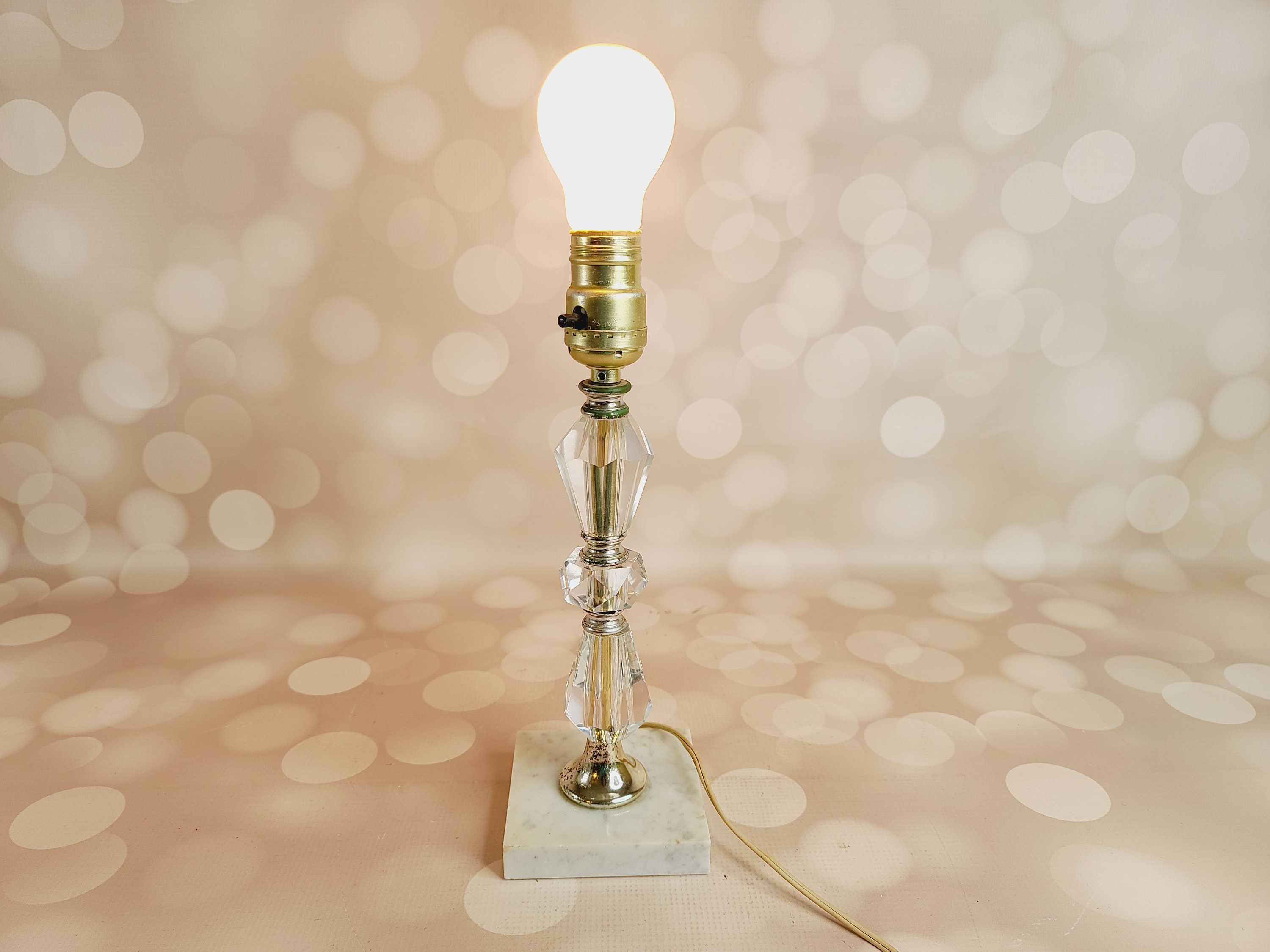 ヴィンテージ ルーサイト ランプ - Etsy 日本