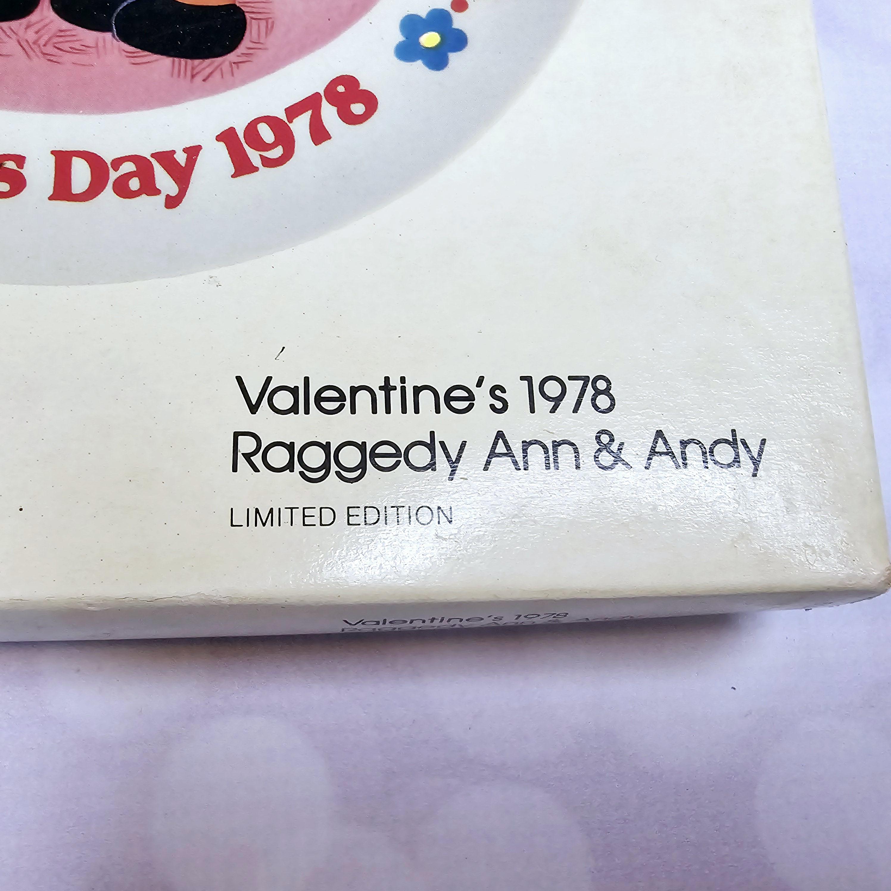 ヴィンテージ ラガディ アン アンド アンディ バレンタイン
