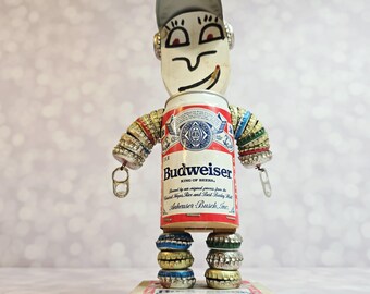 絵画　バドワイザー ヴィンテージ バドワイザー リスク フォークアート スタチュー - Etsy 日本