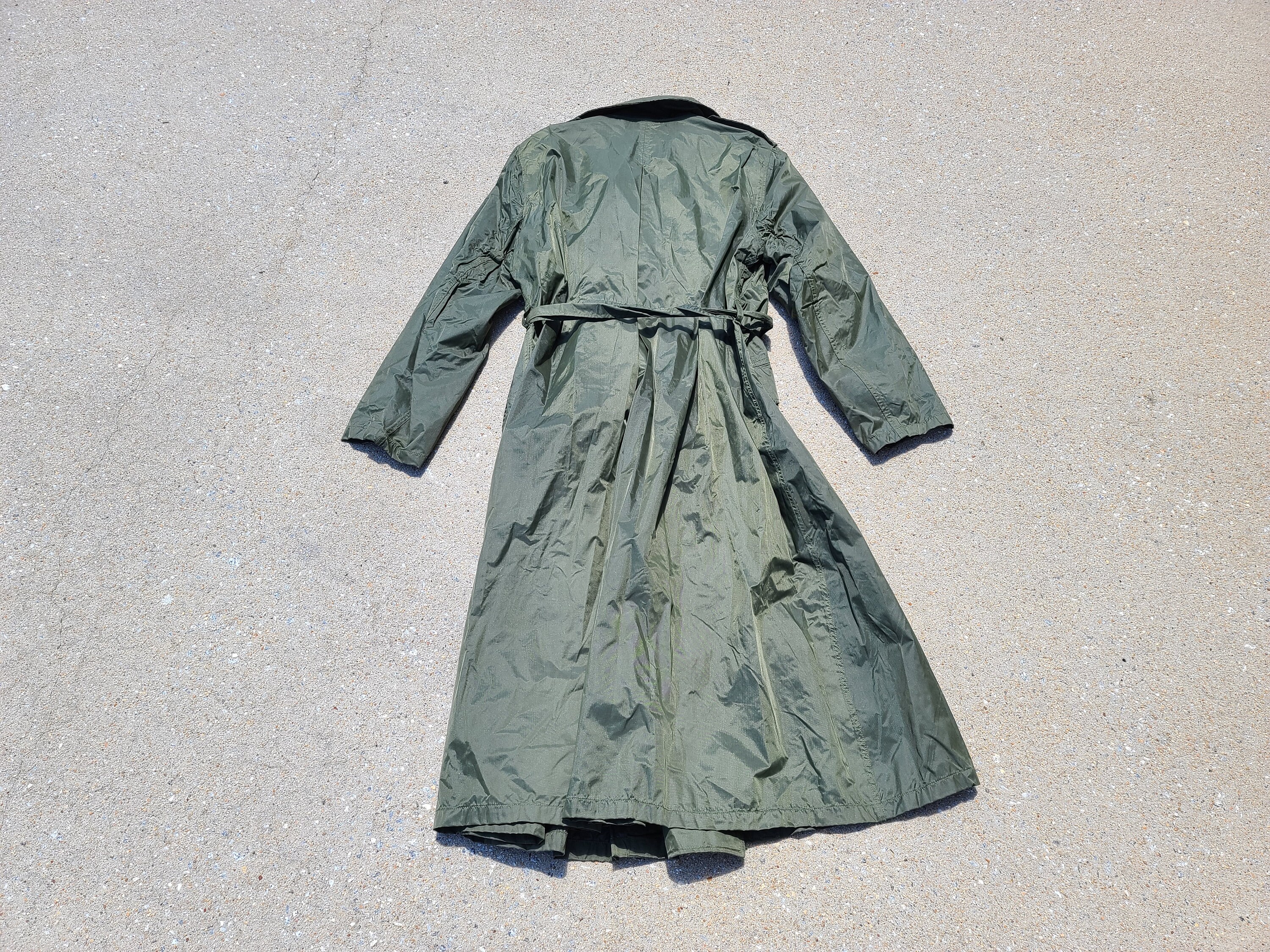 Vintage Military Trench Rain Coat, 1970s - Etsy