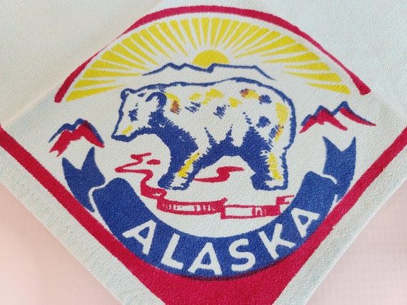 Vintage Alaska Hankie - image 1